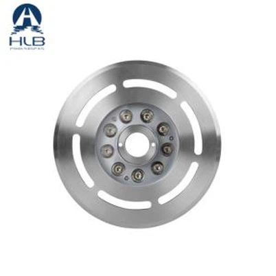 Lampe de fontaine en acier inoxydable