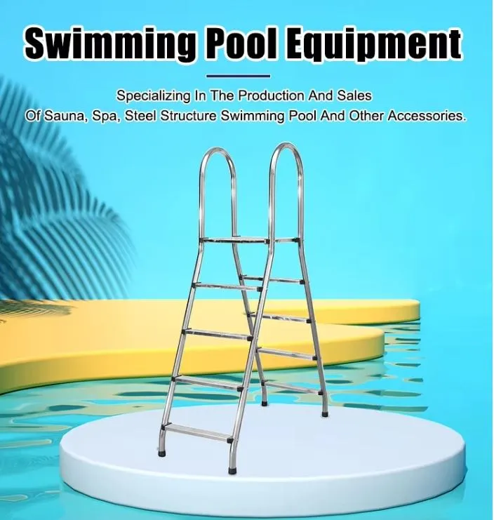 Échelle de piscine au-dessus du sol